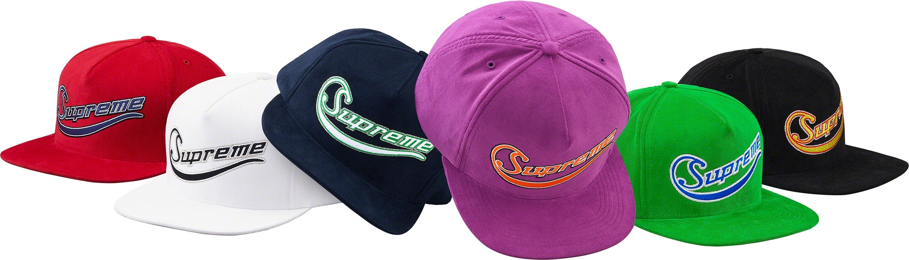 Metallic Logo Corduroy 5-Panel